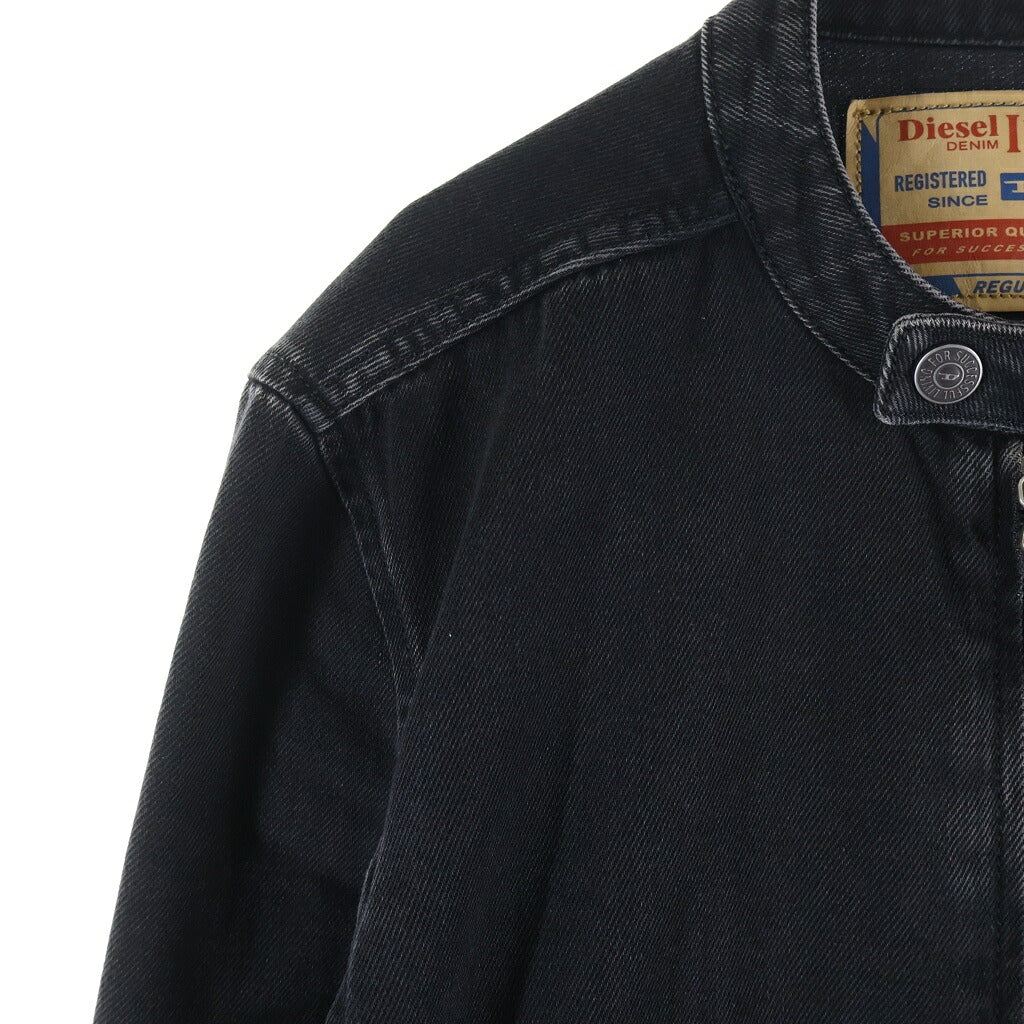 DIESEL(ディーゼル) D-GLORY グローリー ジップアップ デニムジャケット ブラック A11574