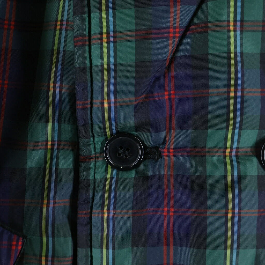COMME des GARCONS SHIRT(コムデギャルソンシャツ) タータンチェック 中綿ダブルブレストジャケット マルチカラー W18902