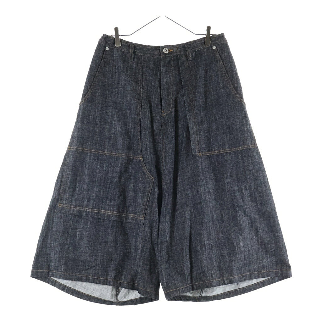 Y's(ワイズ) 8OZ DENIM BACK DROP SAROUEL PANTS バック ドロップ デニム サルエルパンツ レディース インディゴ YV-P95-027