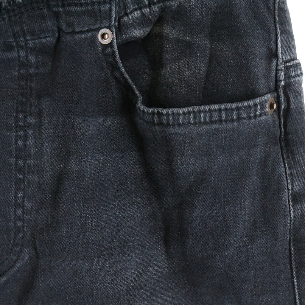 PROTOTYPES(プロトタイプス) REGULAR WAISTBAND JEANS レギュラー ウエストバンド ストレートデニムパンツ ブラック 31PT07DPA01MWBL