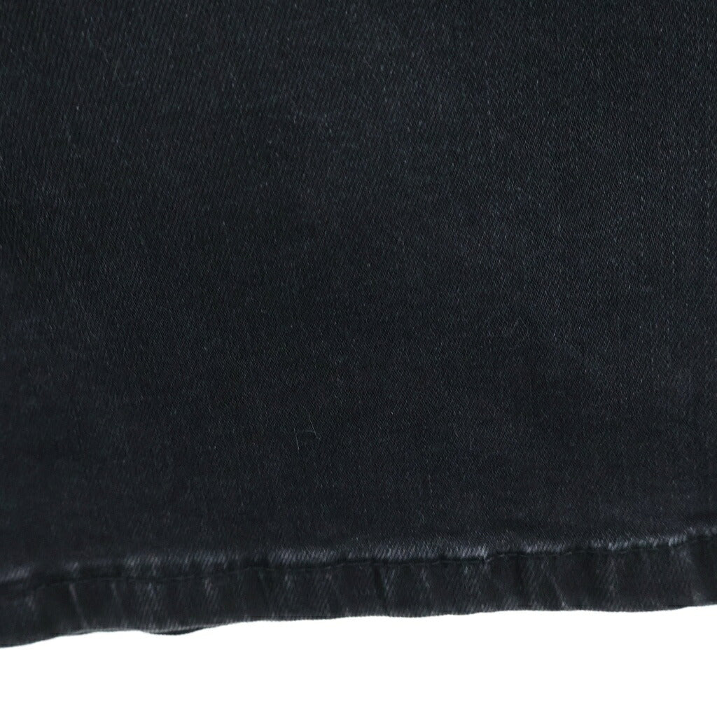 PROTOTYPES(プロトタイプス) REGULAR WAISTBAND JEANS レギュラー ウエストバンド ストレートデニムパンツ ブラック 31PT07DPA01MWBL