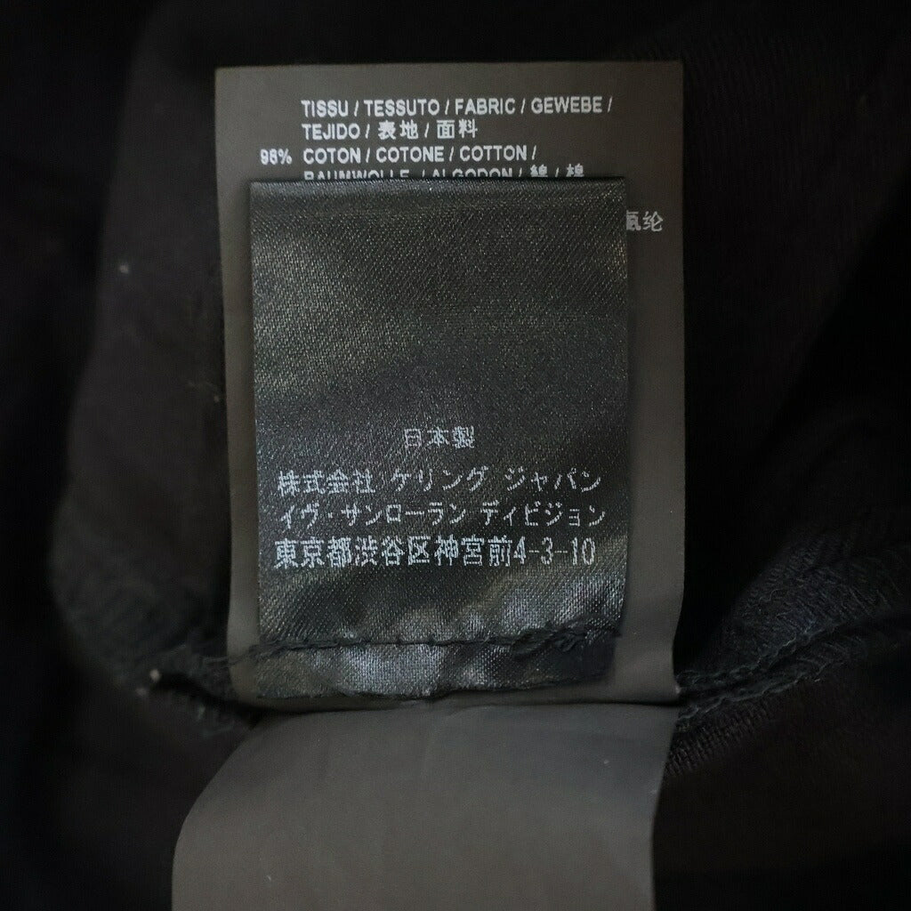 SAINT LAURENT PARIS(サンローランパリ) 16AW エディ期 スリムフィット スキニーデニムパンツ ブラック 398561 YYS02