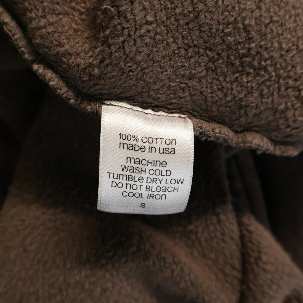 NO BRAND(ノーブランド) colbo(コルボ) LOGO HOODIE ウォッシュ加工 ロゴ刺繍 プルオーバースウェットパーカー フーディー ブラウン W003-202