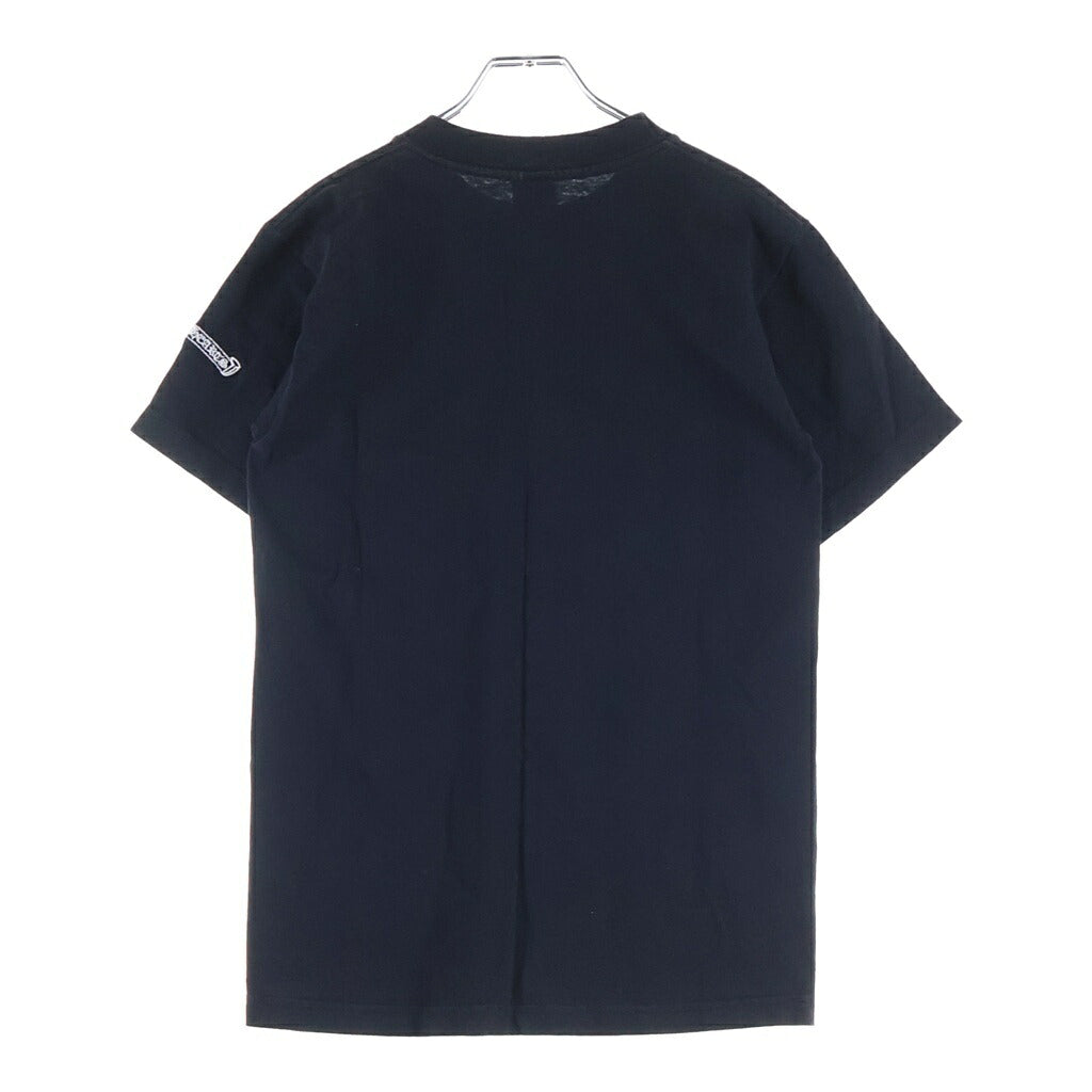CHROME HEARTS(クロムハーツ) OLD CH PLS S/S TEE オールド CHプラス刺繍 クルーネック 半袖Tシャツ カットソー ブラック