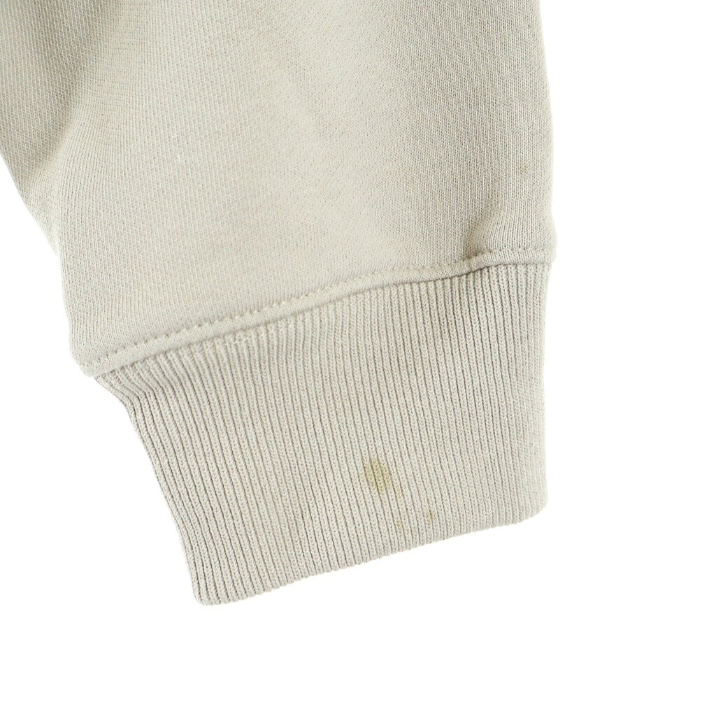 OFF-WHITE(オフホワイト) 26SS LOGO CREWNECK SWEATSHIRT バックアロー ロゴプリント クルーネックスウェットトレーナー ベージュ 44MBA054S26F003250