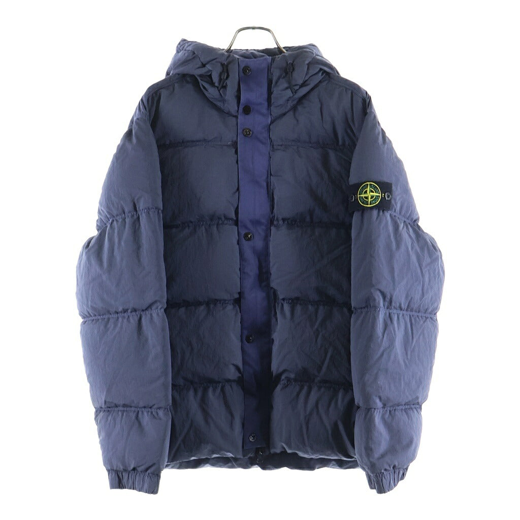 STONE ISLAND(ストーンアイランド) NYLON METAL DOWN JACKET ナイロン メタル フーデッドダウンジャケット ネイビー 811541419