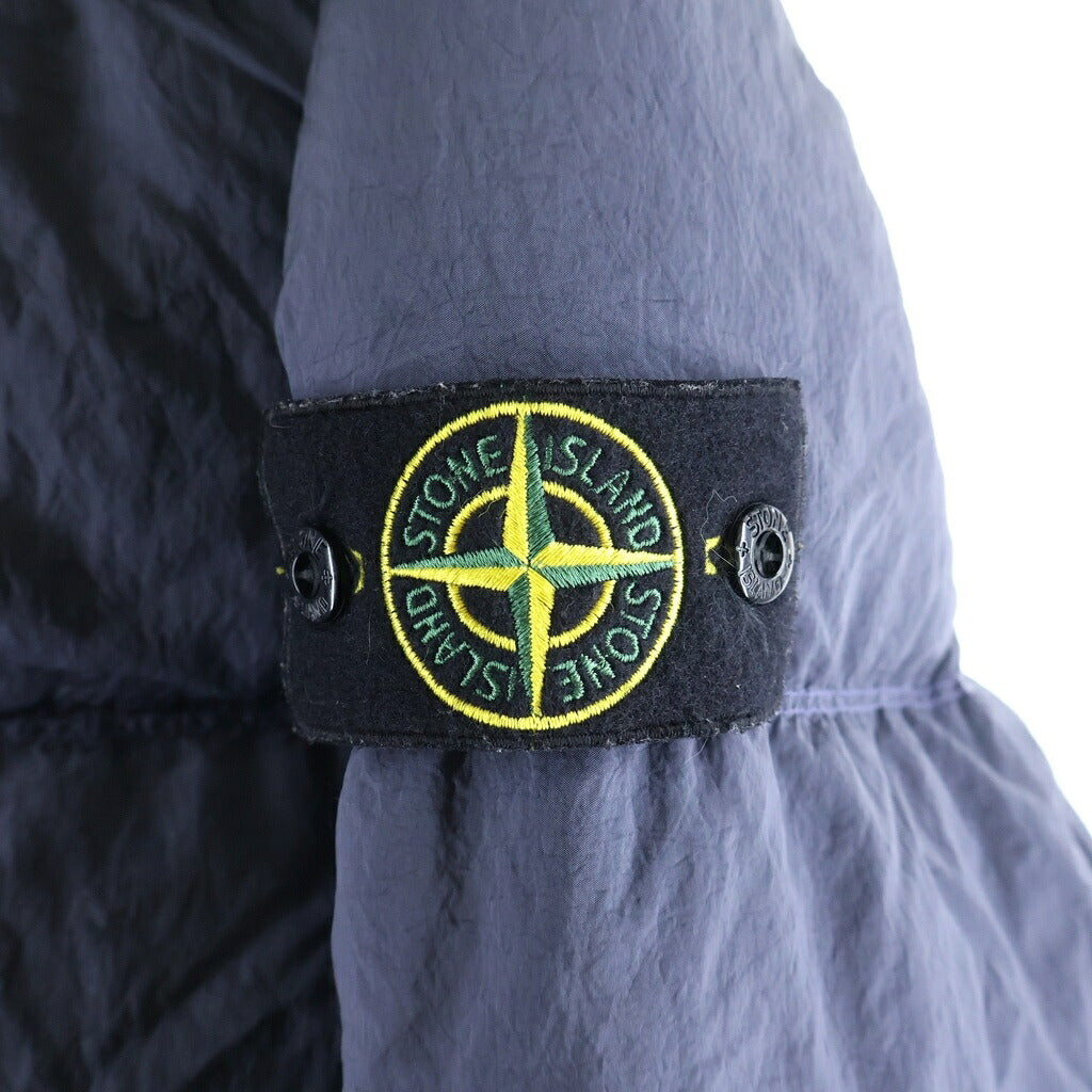 STONE ISLAND(ストーンアイランド) NYLON METAL DOWN JACKET ナイロン メタル フーデッドダウンジャケット ネイビー 811541419