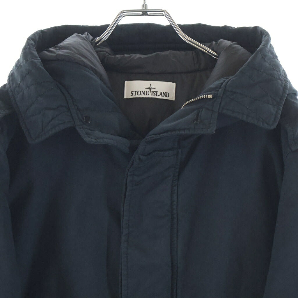 STONE ISLAND(ストーンアイランド) 23AW DAVID-TC DOWN ハイネック フーデッドダウンジャケット ダークグリーン 791541349