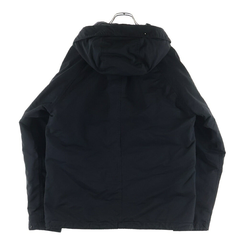 STONE ISLAND(ストーンアイランド) DAVID-TC DOWN PARKA ジップアップ ロゴワッペン フーデッドダウンジャケット ブラック 811541649