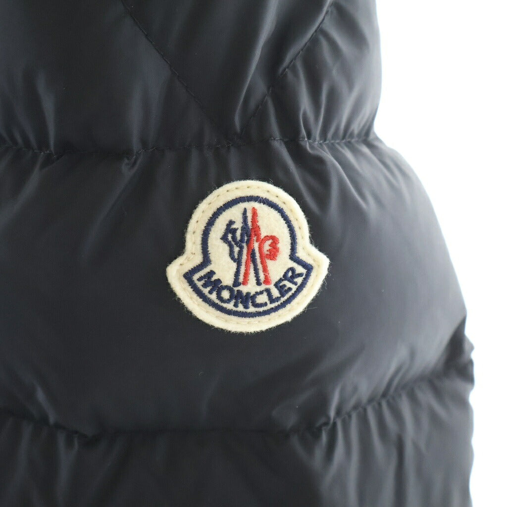 MONCLER(モンクレール) 19AW CLUNY GIUBBOTTO クルーニー ファー フーデッド ジップアップ ダウンコート ジャケット ブラック E20914138025