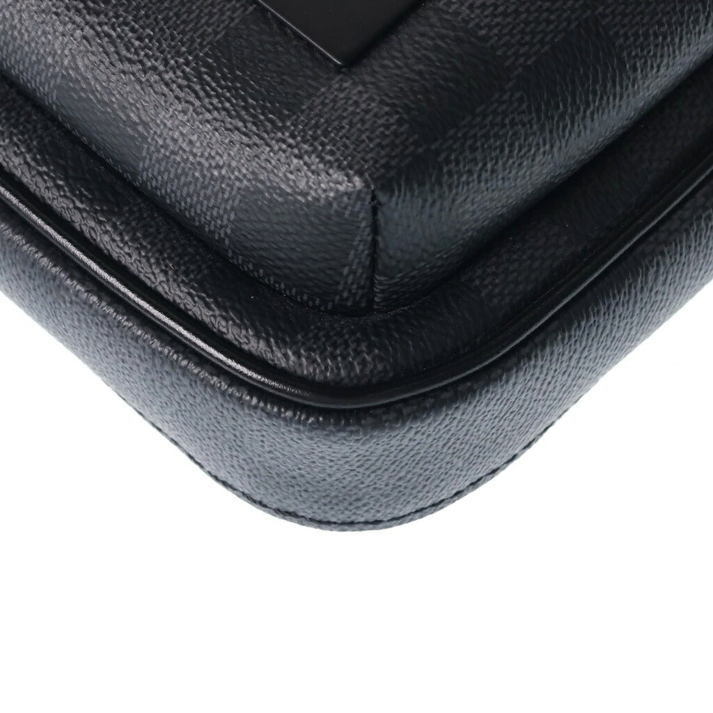 LOUIS VUITTON(ルイヴィトン) ダミエ グラフィット アヴェニュー PVCスリングバッグ ブラック N45302 RFID