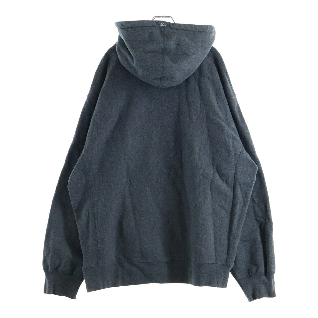 SUPREME(シュプリーム) 21AW Box Logo Hooded Sweatshirt ボックスロゴ プルオーバースウェットパーカー フーディー グレー