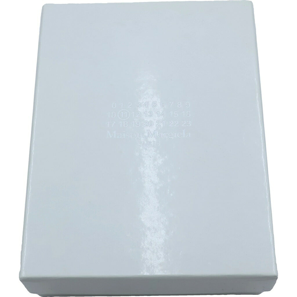 Maison Margiela(メゾンマルジェラ) 4ステッチ フラグメントケース レザーカードケース ホワイト S56UI143 P4455