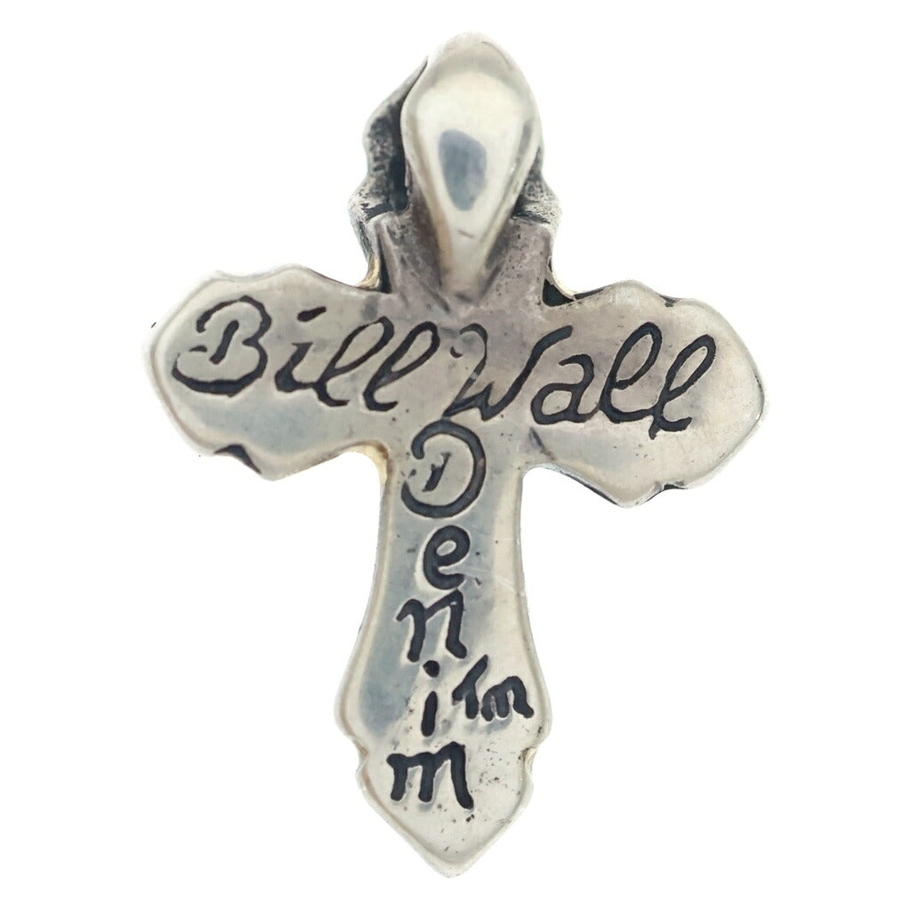 Bill Wall Leather/BWL(ビルウォールレザー) 2005 CROSS PENDANT カスタム 石入り クロスペンダント チャーム シルバー