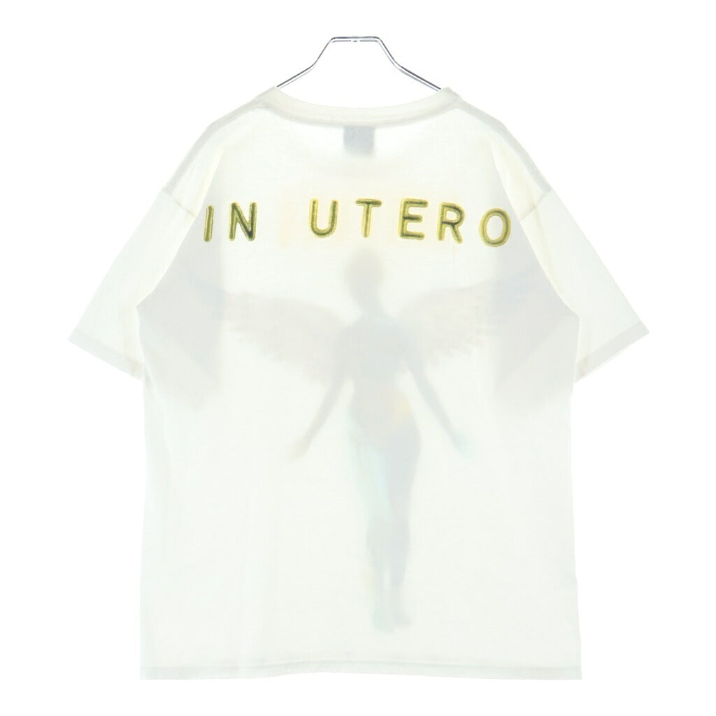 VINTAGE(ヴィンテージ) 90S VINTAGE NIRVANA IN UTERO TEE ニルヴァーナ インユーテロ ヴィンテージ プリント 半袖Tシャツ カットソー ホワイト