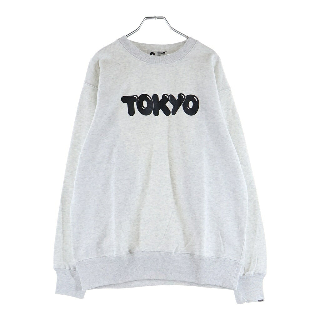 NO BRAND(ノーブランド) POPEYE P-City SWEAT TOKYO 50th Anniversary ポパイ 50周年記念 東京 シティスウェット ホワイト