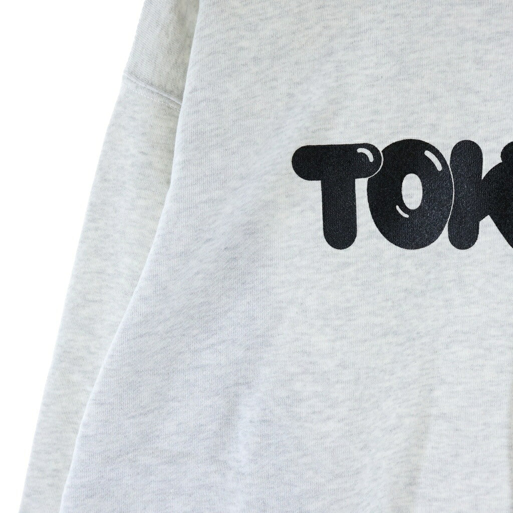 NO BRAND(ノーブランド) POPEYE P-City SWEAT TOKYO 50th Anniversary ポパイ 50周年記念 東京 シティスウェット ホワイト