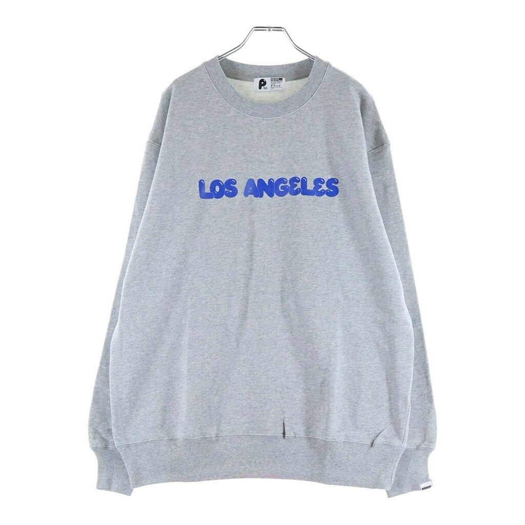 POPEYE(ポパイ) P-City SWEAT LOS ANGELS 50th Anniversary ポパイ 50周年記念 ロサンゼルス シティスウェット グレー
