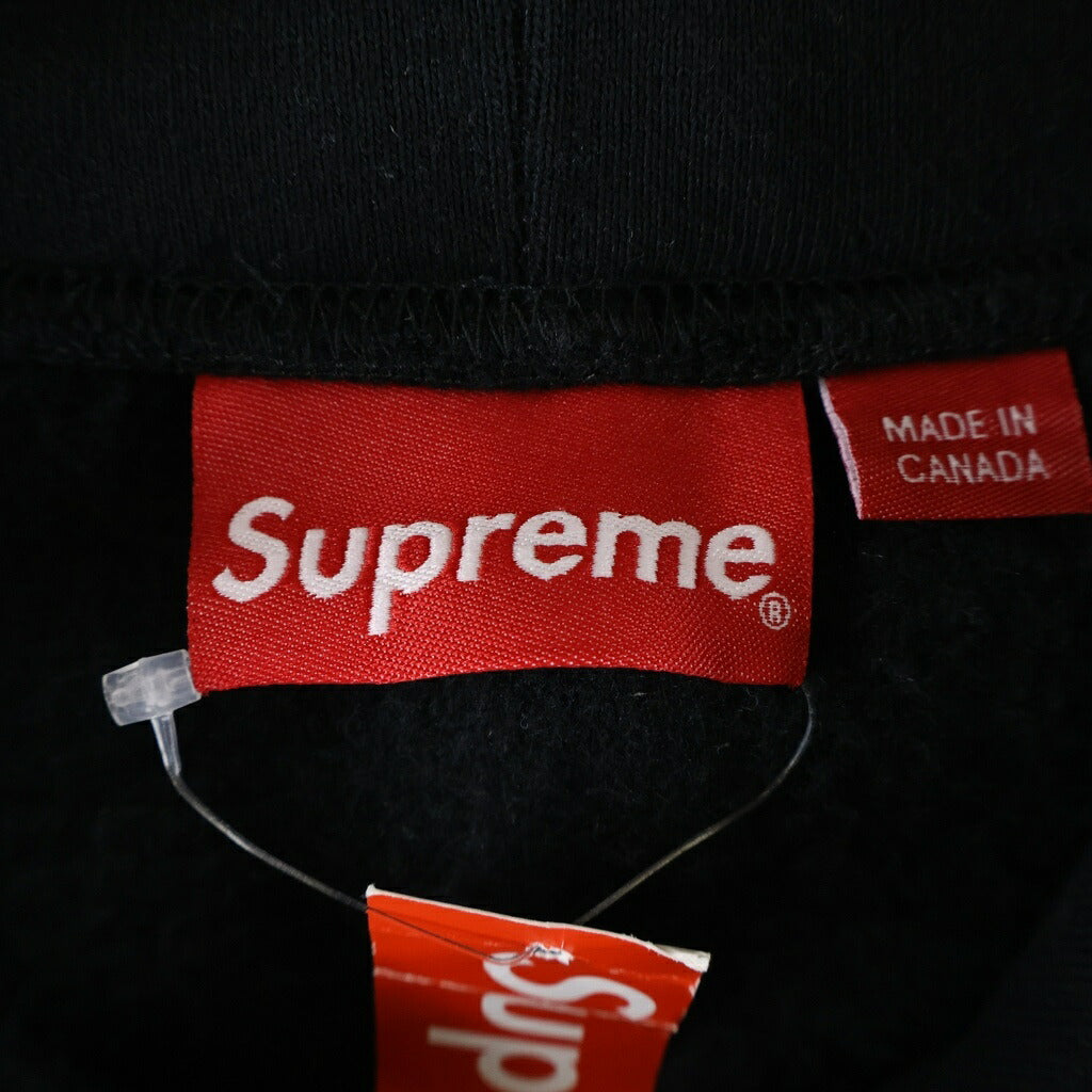 SUPREME(シュプリーム) 23SS Worldwide Hooded Sweatshirt ワールドワイド プルオーバースウェットパーカー フーディー ブラック