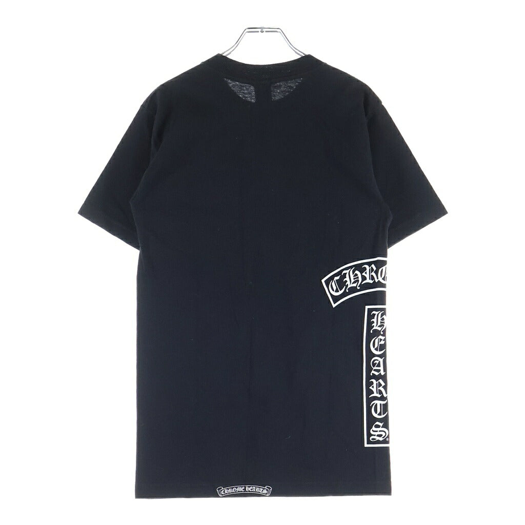 CHROME HEARTS(クロムハーツ) OLD BS FLR T‐BER POCKET TEE オールド BSフレア Tバー クルーネック半袖ポケットTシャツ カットソー ブラック