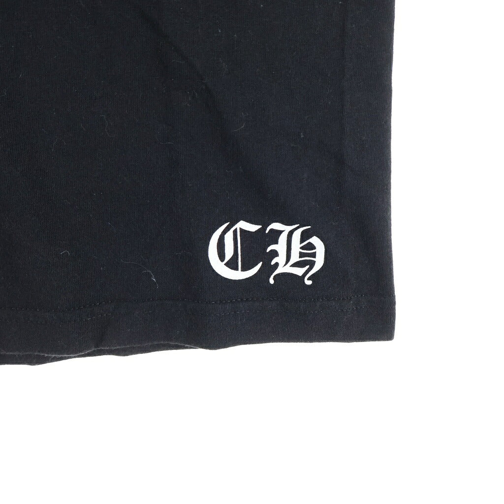 CHROME HEARTS(クロムハーツ) OLD BS FLR T‐BER POCKET TEE オールド BSフレア Tバー クルーネック半袖ポケットTシャツ カットソー ブラック