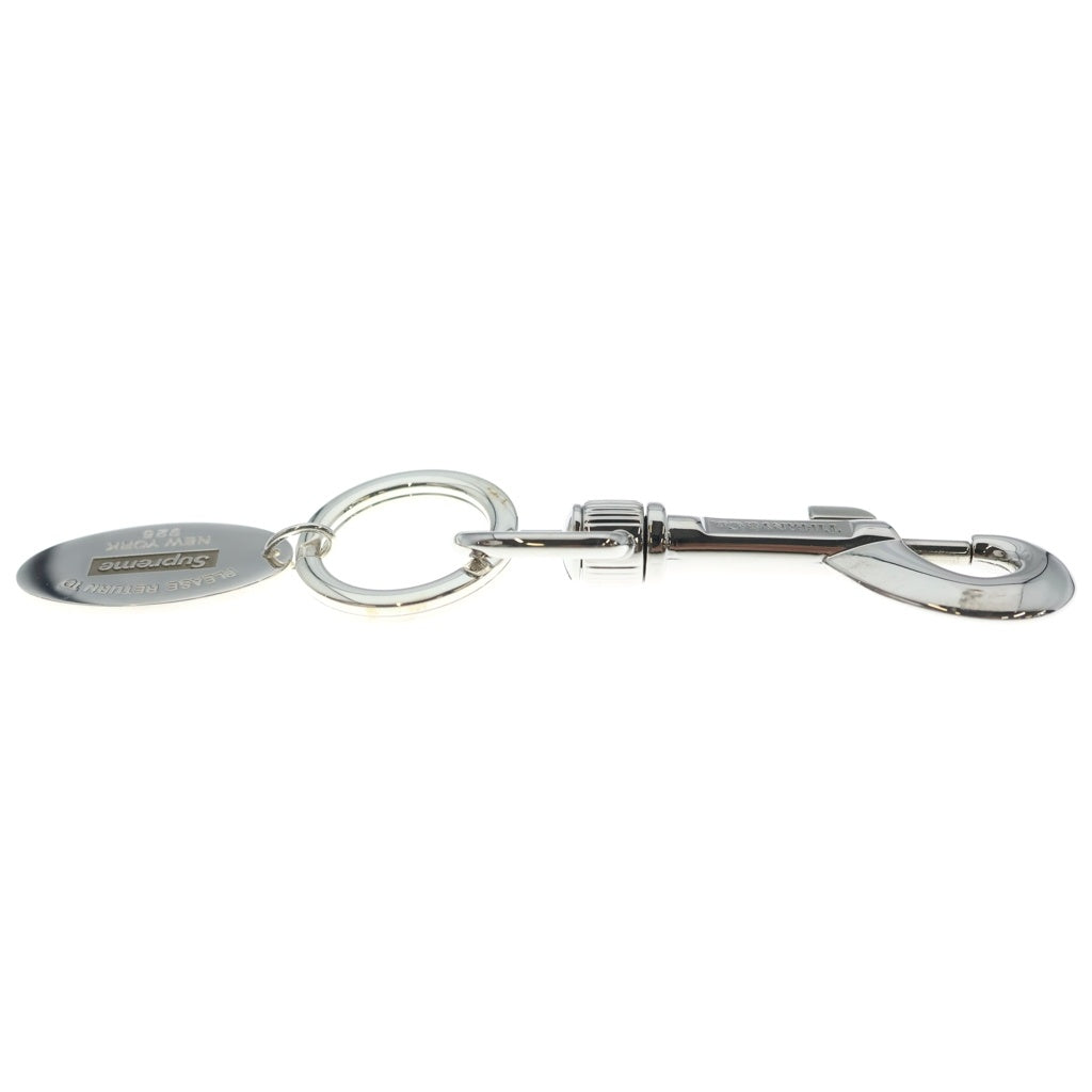 SUPREME(シュプリーム) 21AW ×Tiffany&Co. Return to Tiffany Oval Tag Keyring ティファニー リターントゥティファニー オーバルタグ キーリング シルバー