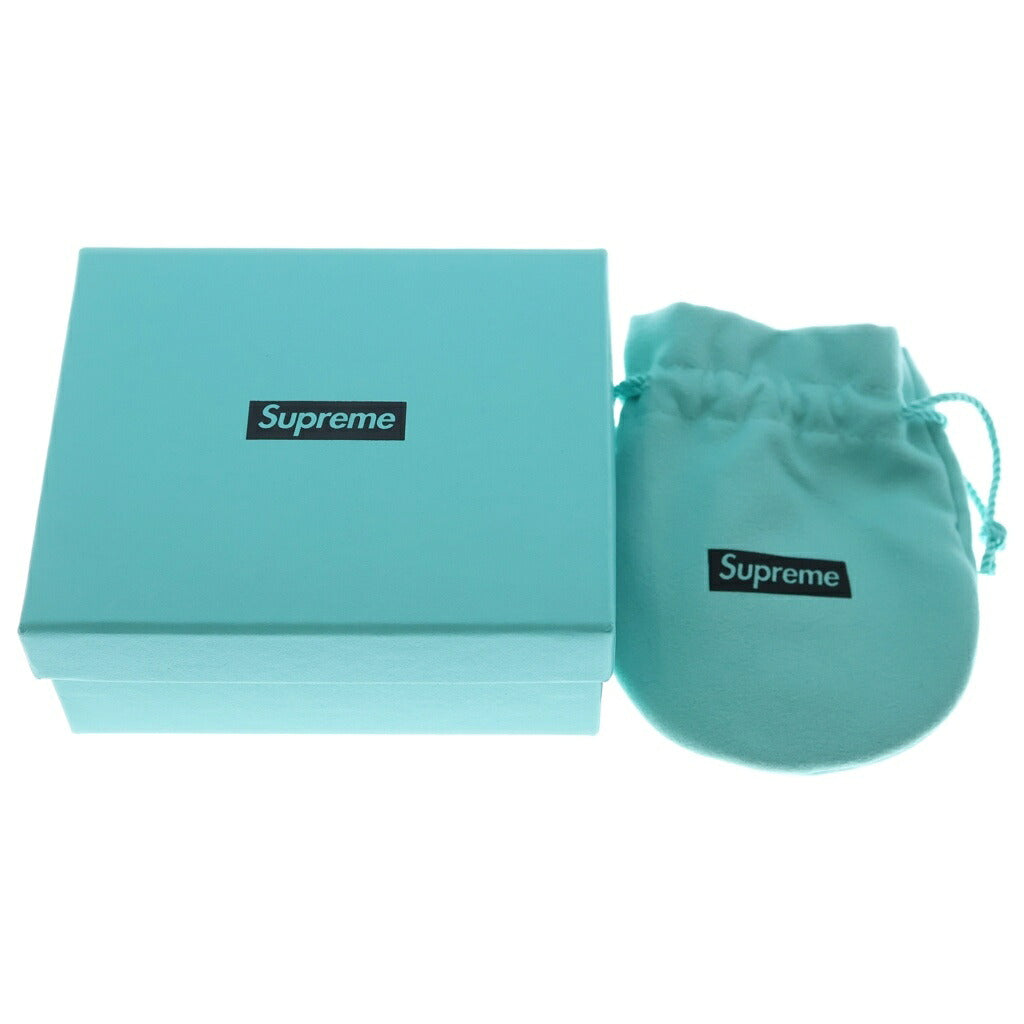 SUPREME(シュプリーム) 21AW ×Tiffany&Co. Return to Tiffany Oval Tag Keyring ティファニー リターントゥティファニー オーバルタグ キーリング シルバー