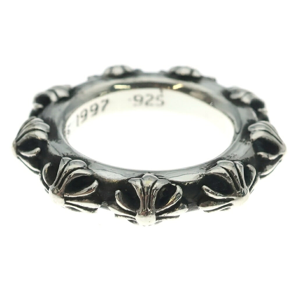 CHROME HEARTS(クロムハーツ) CROSS BAND クロスバンド リング シルバー BCA342