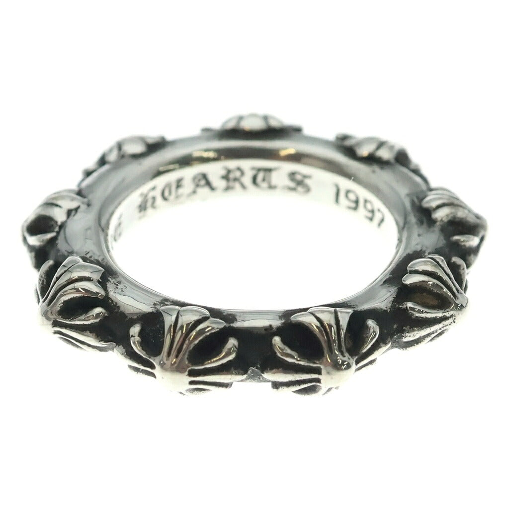 CHROME HEARTS(クロムハーツ) CROSS BAND クロスバンド リング シルバー BCA342