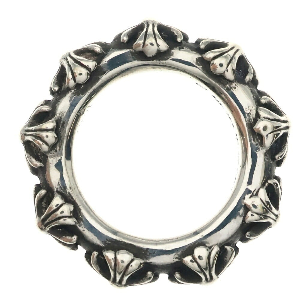 CHROME HEARTS(クロムハーツ) CROSS BAND クロスバンド リング シルバー BCA342