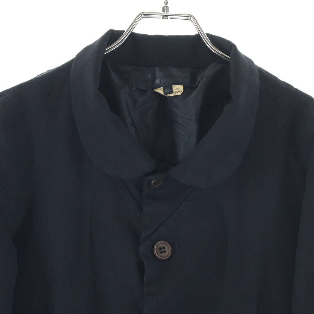 COMME des GARCONS COMME des GARCONS(コムデギャルソンコムデギャルソン) 13SS AD2012 丸襟 ショートテーラードジャケット レディース ブラック RK-J008