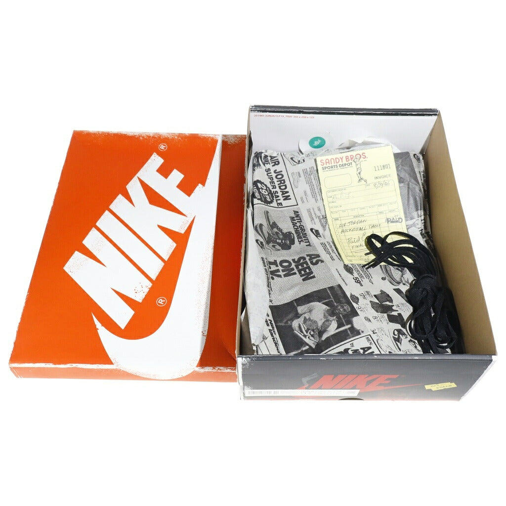 NIKE(ナイキ) AIR JORDAN HIGH OG LOST&FOUND CHICAGO エアジョーダン 1 ロストアンドファウンド シカゴ ハイカットスニーカー レッド/ホワイト/ブラック US12/30cm DZ5485-612