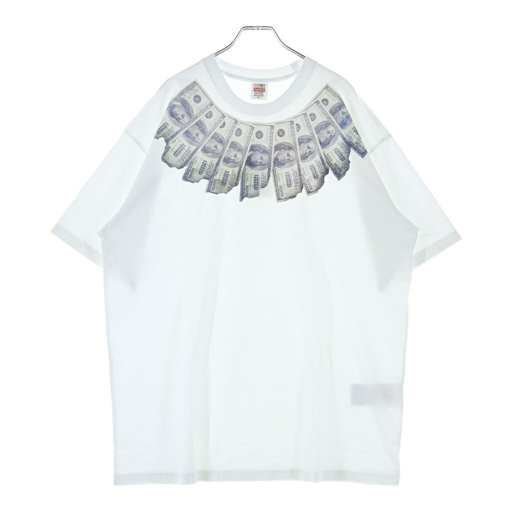 SUPREME(シュプリーム) 26SS ×MM6 Maison Margiela Money S/S Top エムエムシックスメゾンマルジェラ マニー クルーネック半袖Tシャツ カットソー ホワイト