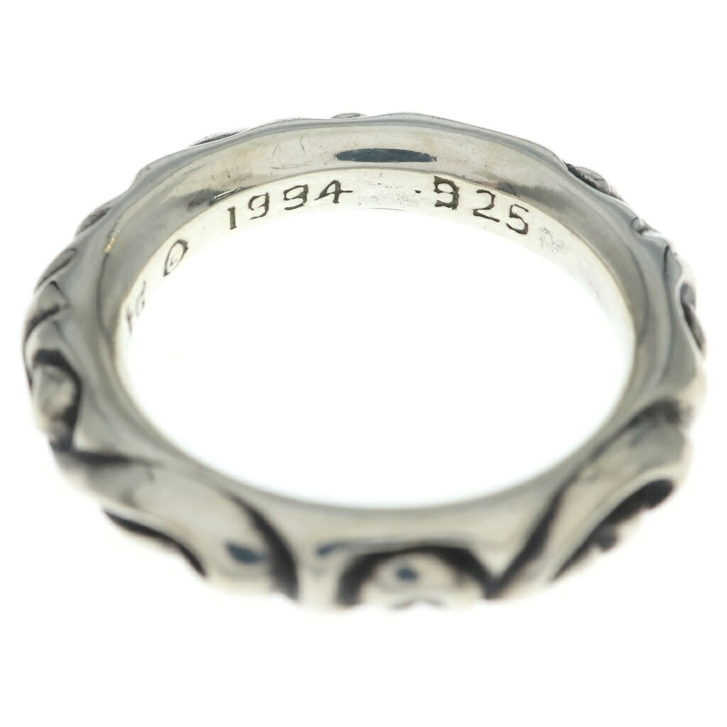 CHROME HEARTS(クロムハーツ) SCRL BAND スクロールバンド リング シルバー BCA351
