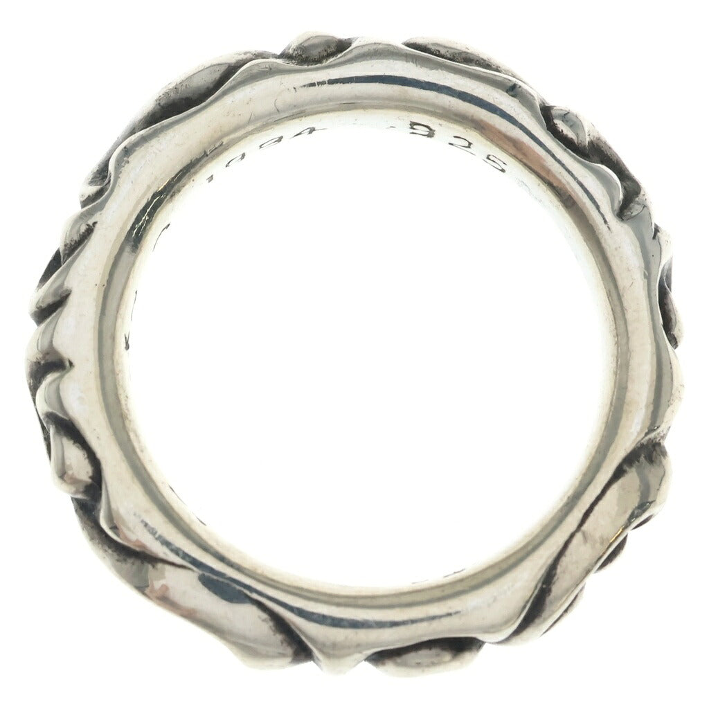 CHROME HEARTS(クロムハーツ) SCRL BAND スクロールバンド リング シルバー BCA351