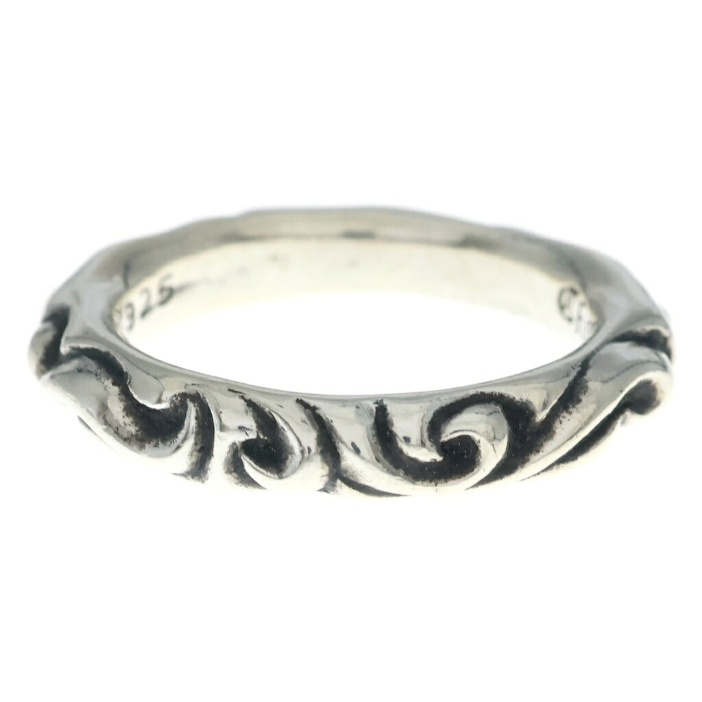 CHROME HEARTS(クロムハーツ) SCRL BAND スクロールバンド リング シルバー BCA351
