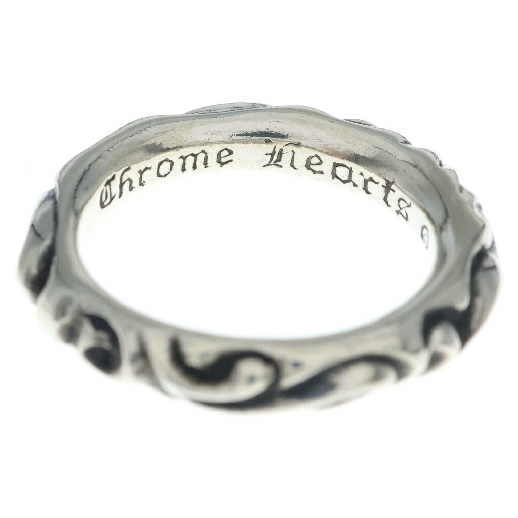 CHROME HEARTS(クロムハーツ) SCRL BAND スクロールバンド リング シルバー BCA351