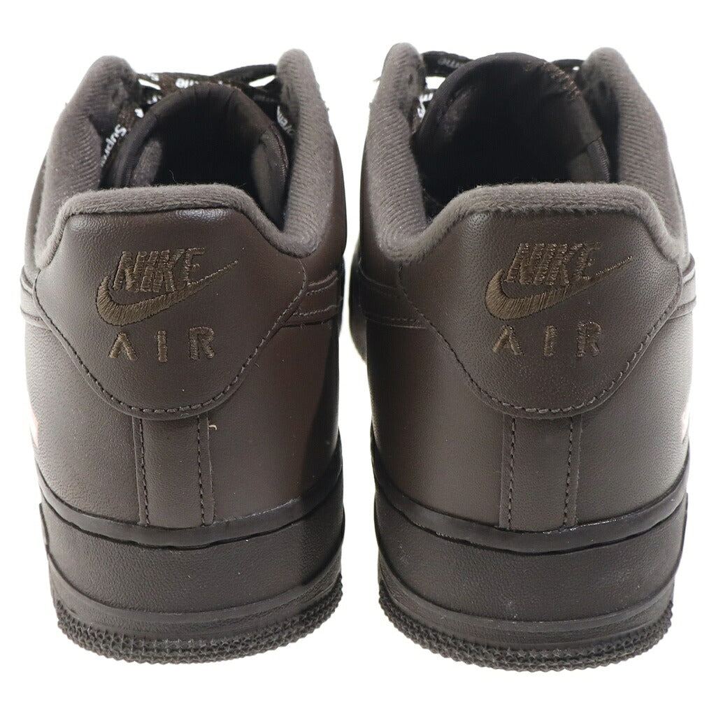 NIKE(ナイキ) ×SUPREME AIR FORCE 1 LOW シュプリーム エアフォース1 ローカットスニーカー ブラウン US9/27cm CU9225-200