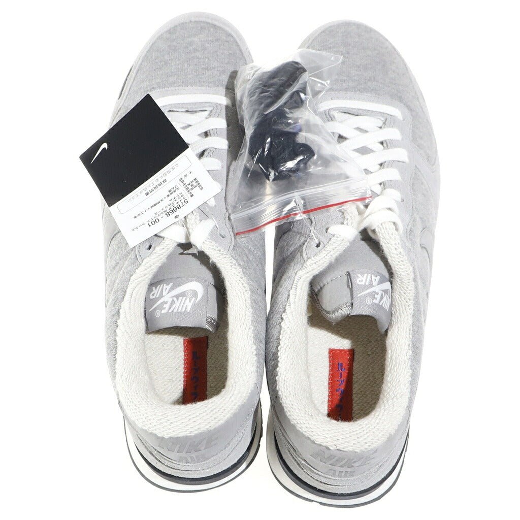 NIKE(ナイキ) 【観賞用 2012年製】×LOOPWHEELER AIR VORTEX LUXUARY ループウィラー エアボルテックス ラグジュアリー ローカットスニーカー グレー US10.5/28.5cm 578668-001