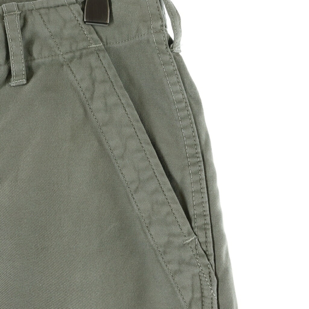 KAPTAIN SUNSHINE(キャプテンサンシャイン) BAKER PANT ワイドシルエット ボタンフライ ベイカーパンツ カーキ KSBSPT01
