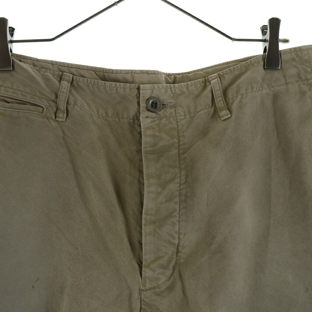 VISVIM(ヴィスヴィム) 22AW FIELD CHINO PANTS DMGD ボタンフライ フィールドチノパンツ ベージュ 0122205008005