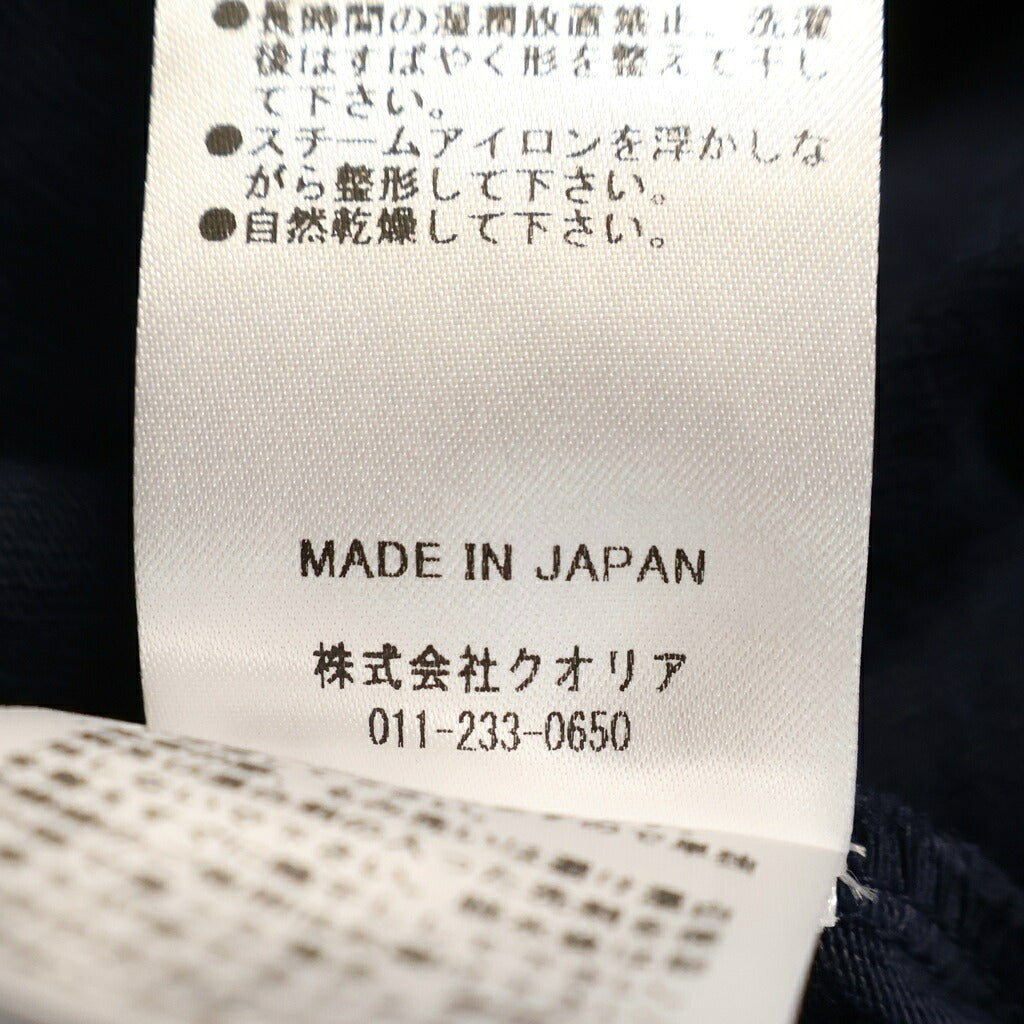Perfect Ribs(パーフェクトリブス) ×A MOVEMENT ART LOVE MUSIC BASIC S/S T-SHIRT ア ラブモーメント フロッキープリントTシャツ 半袖クルーネックカットソー ネイビー PR634010A1