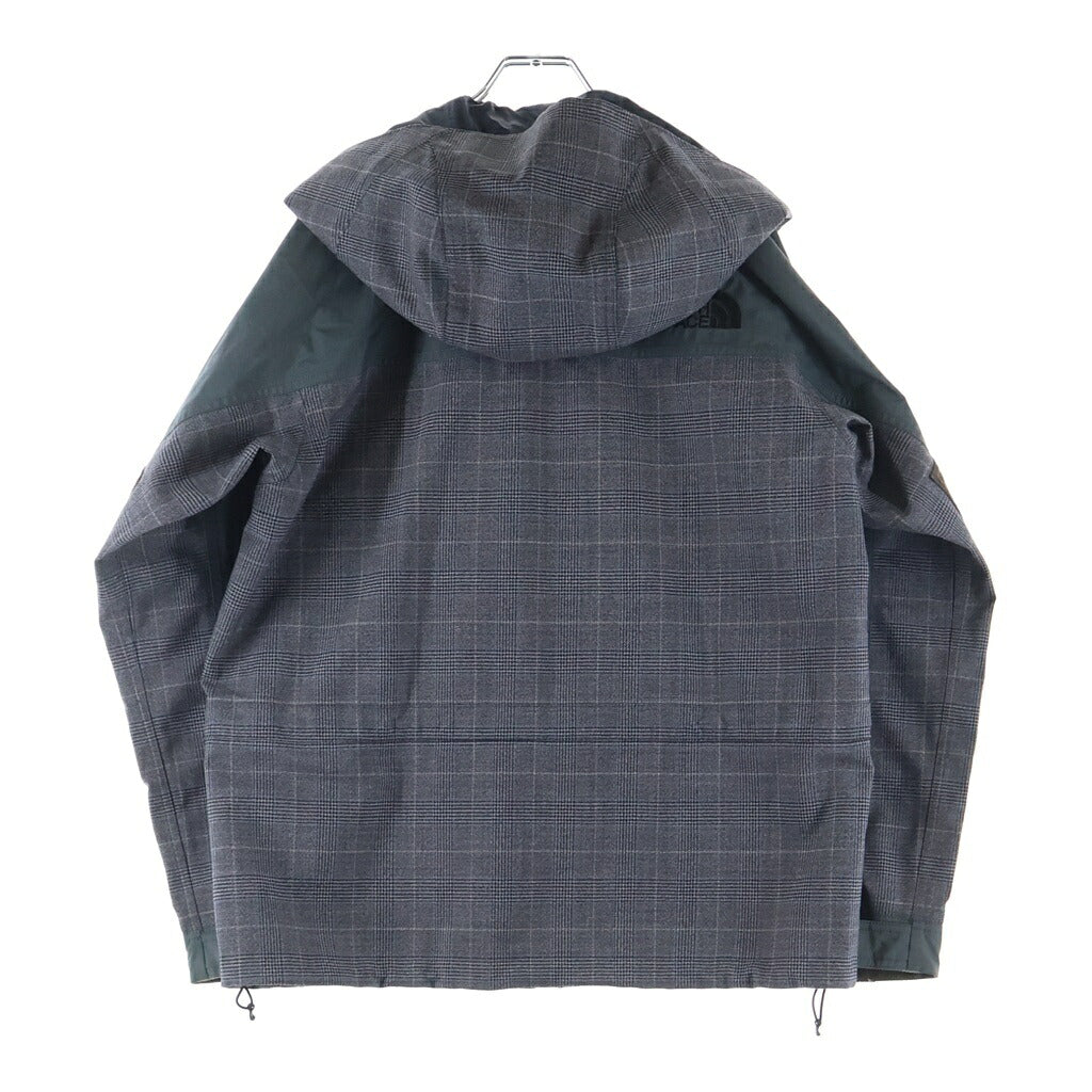 eYe COMME des GARCONS JUNYA WATANABE MAN(アイ コム デ ギャルソン ジュンヤ ワタナベ マン) 21AW AD2021 ×THE NORTH FACE ザノースフェイス グレンチェック ナイロンフーデッドジャケット マウンテンパーカ グレー WH-J904