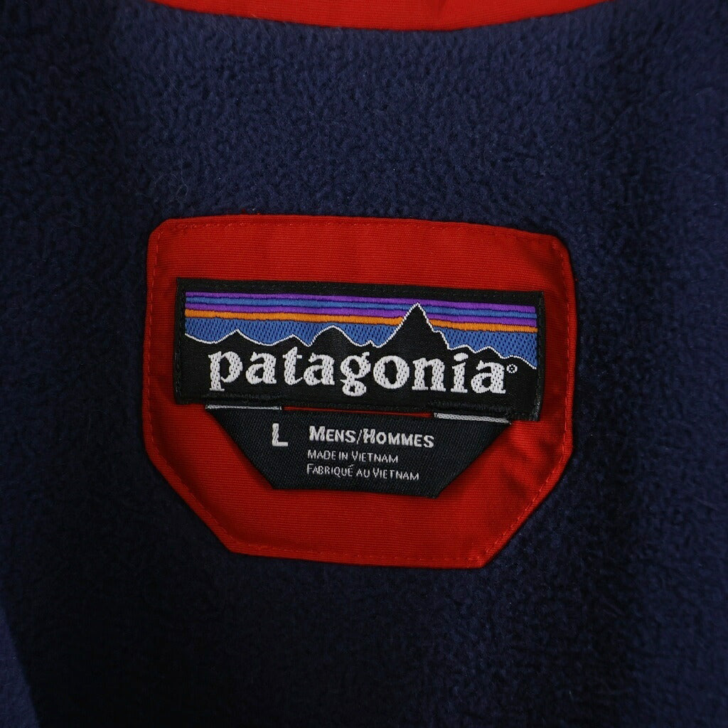 PATAGONIA(パタゴニア) 12AW SHELLED SYNCHILLA JACKET シェルドンシンチラ 裏ボア ジップアップナイロンジャケット レッド 28145FA12