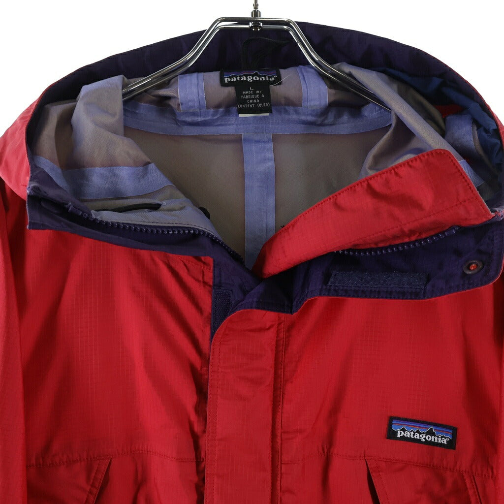 PATAGONIA(パタゴニア) 99AW SUPER ALPINE JACKET スーパーアルパイン ジップアップ フーデッドナイロンマウンテンジャケット レッド 10672