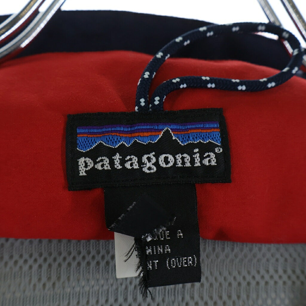 PATAGONIA(パタゴニア) 01AW STORM JACKET ストーム インナーメッシュ ジップアップフーデッドナイロンジャケット レッド 83602