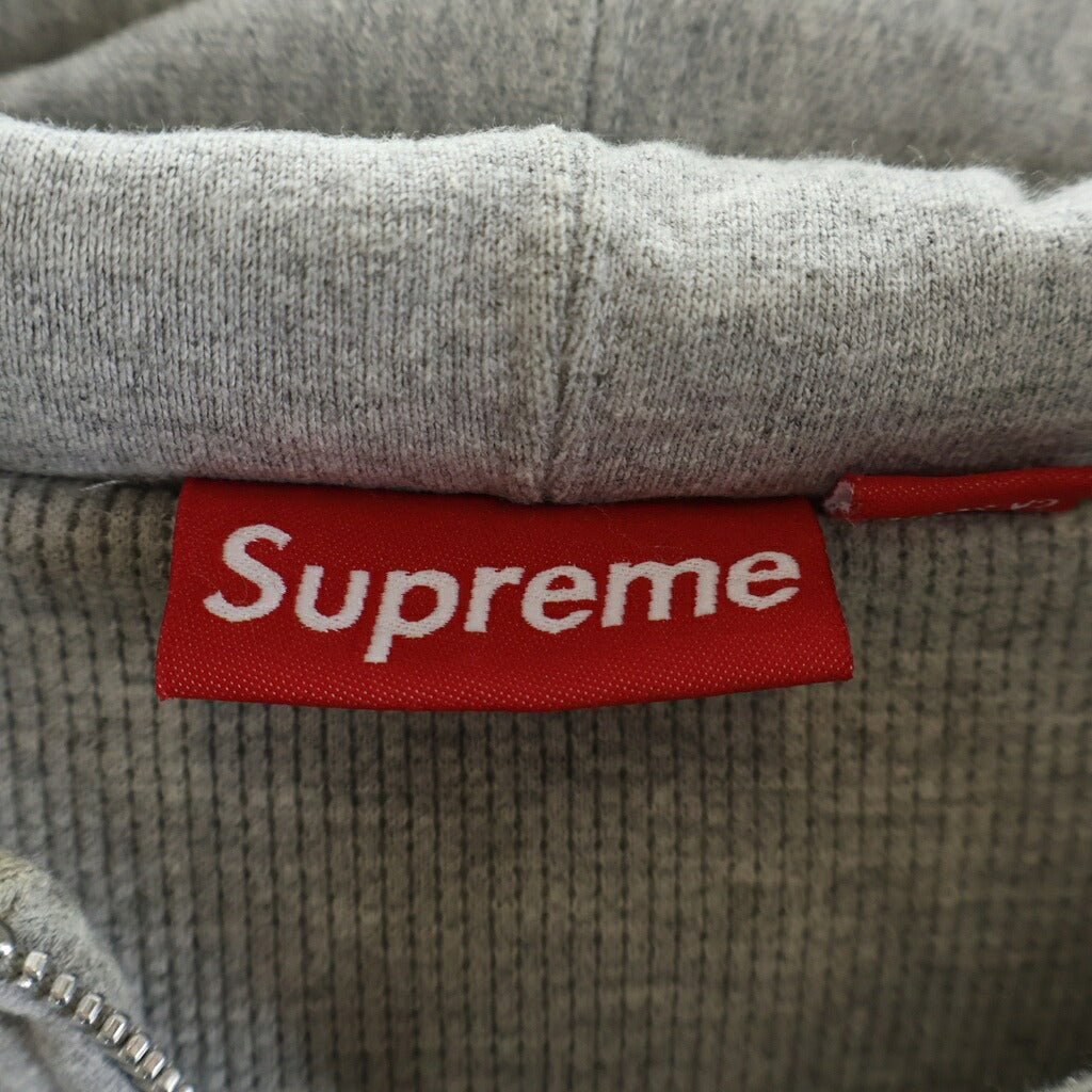 SUPREME(シュプリーム) 10AW Thermal Arc Logo Zip Up Parka サーマル アーチロゴ ジップアップフーディー パーカー グレー