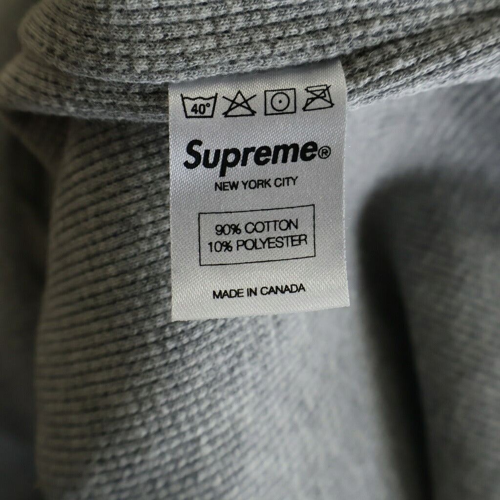 SUPREME(シュプリーム) 10AW Thermal Arc Logo Zip Up Parka サーマル アーチロゴ ジップアップフーディー パーカー グレー