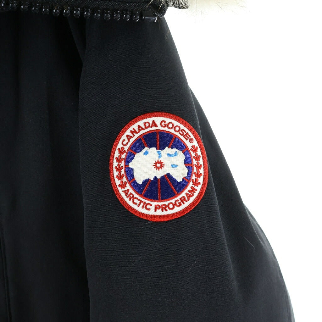 CANADA GOOSE(カナダグース) JASPER PARKA ジャスパー ファーフーデッドダウンジャケット ブラック 3438JM R