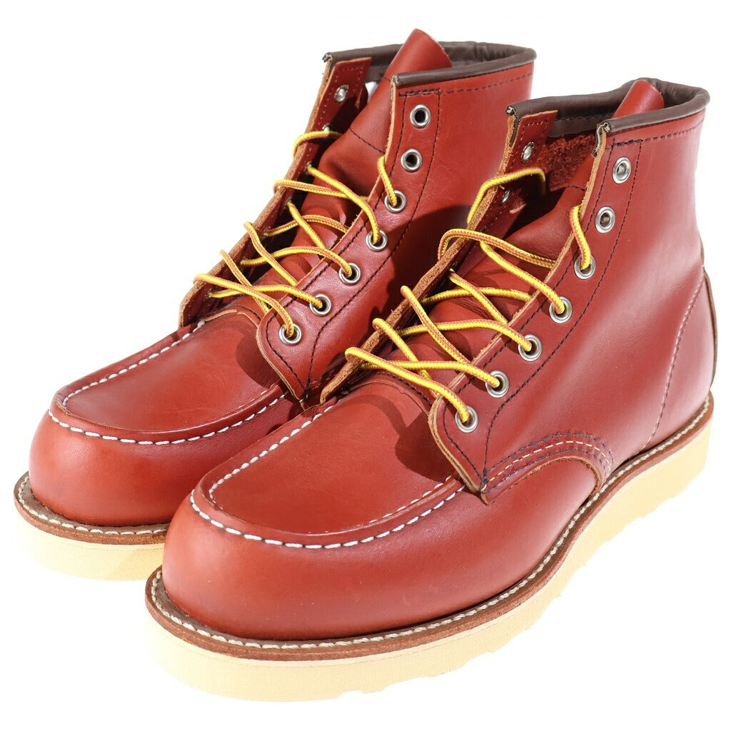 RED WING(レッド ウイング) 8875 6-INCH CLASSIC MOC クラシック モック レースアップ レザーブーツ ブラウン